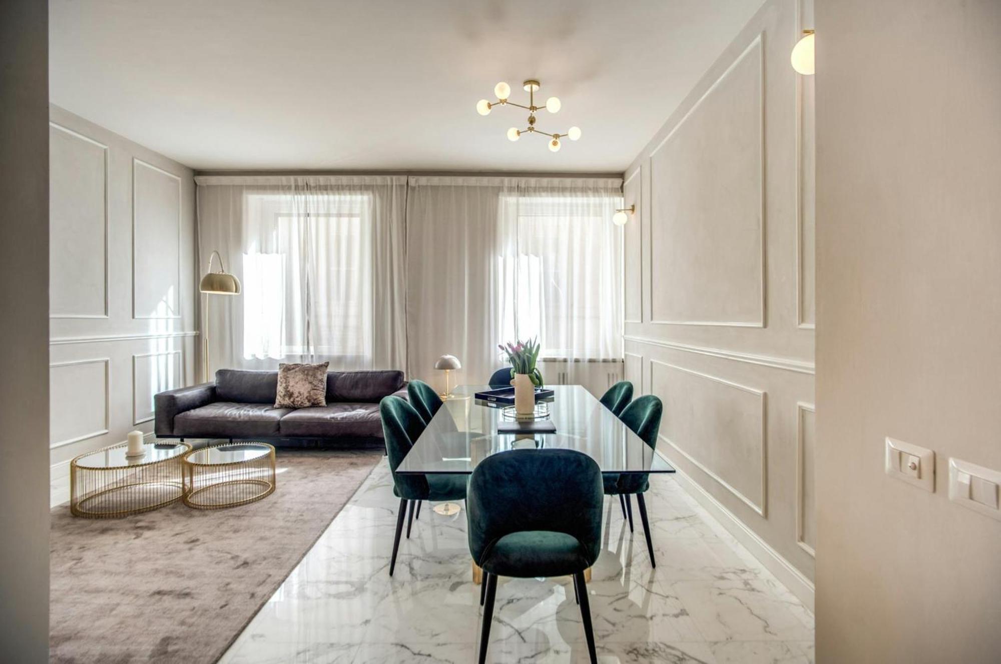 Golden Horizon Residence Luxury Apartments 3Bd * Roma